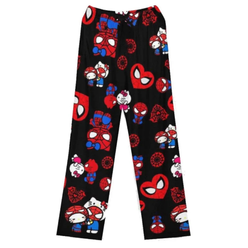 Hello Kitty x Spiderman Pyjama Hose